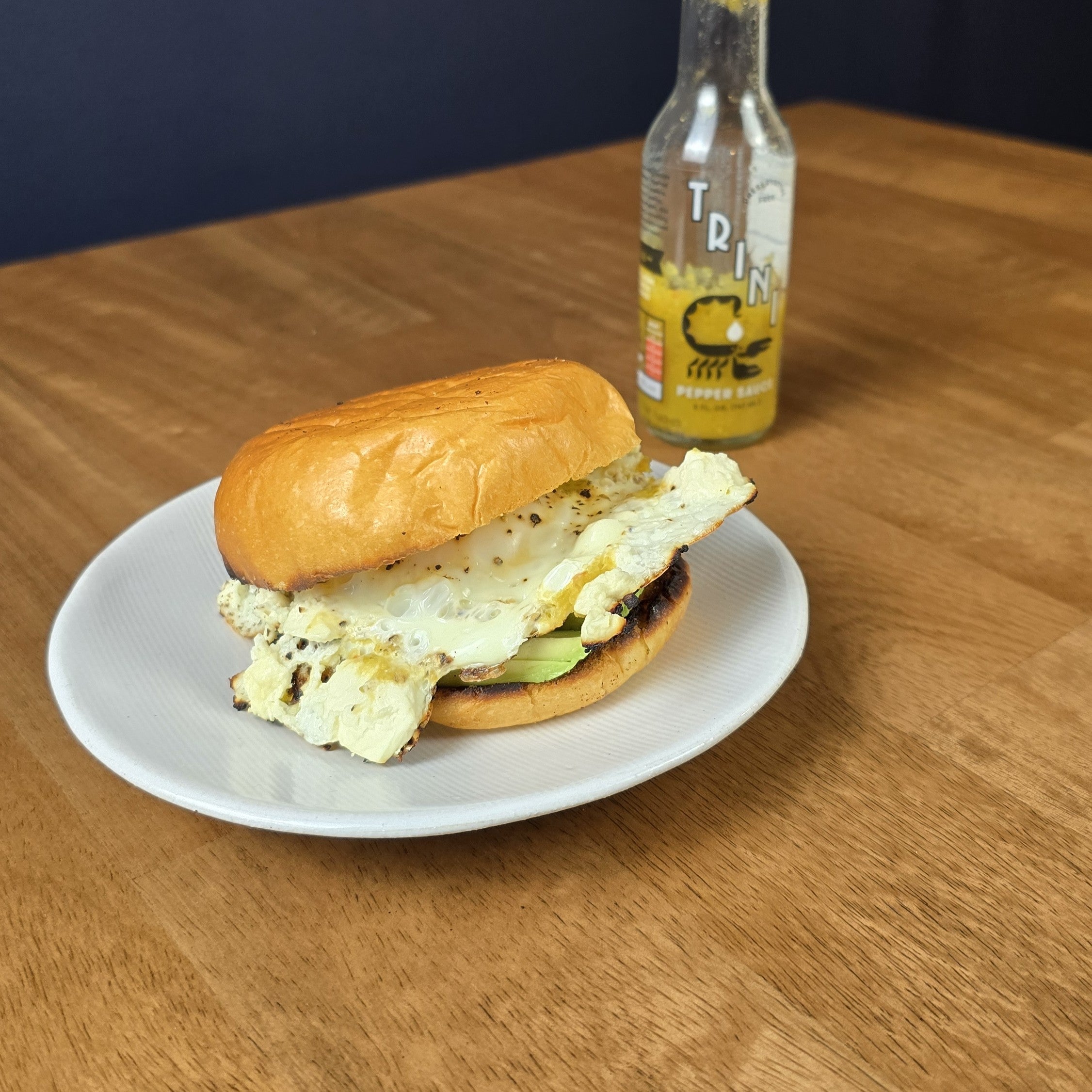 Feta Cheese Fried Egg Sandwich