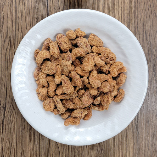 Air fried Candied Cashews & Pecans