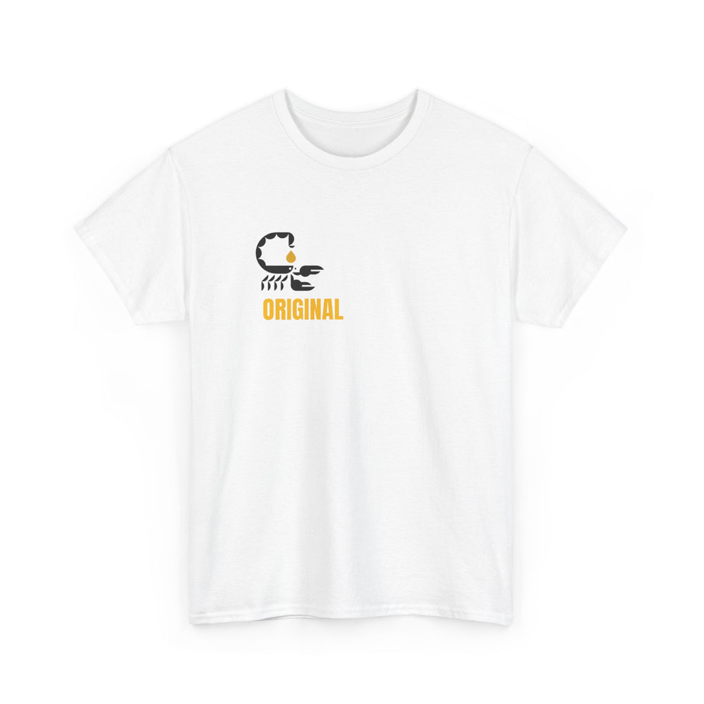 Original Trini Style Back Unisex Heavy Cotton Tee